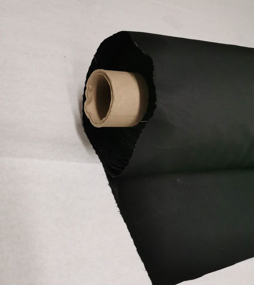 Úplet elastický (PA/EA), 225g/m2, barva černá (stahovačkovina)