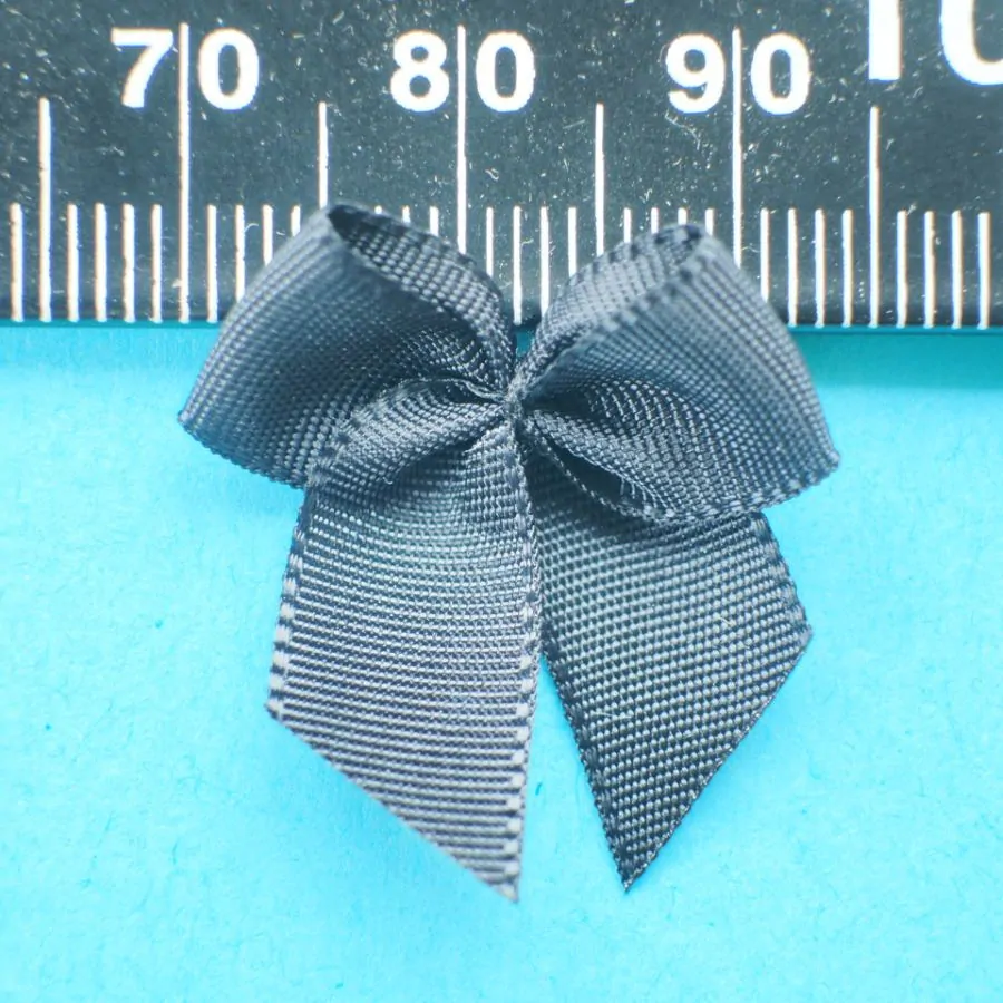 Ozdobné mašličky art. 11641 černé