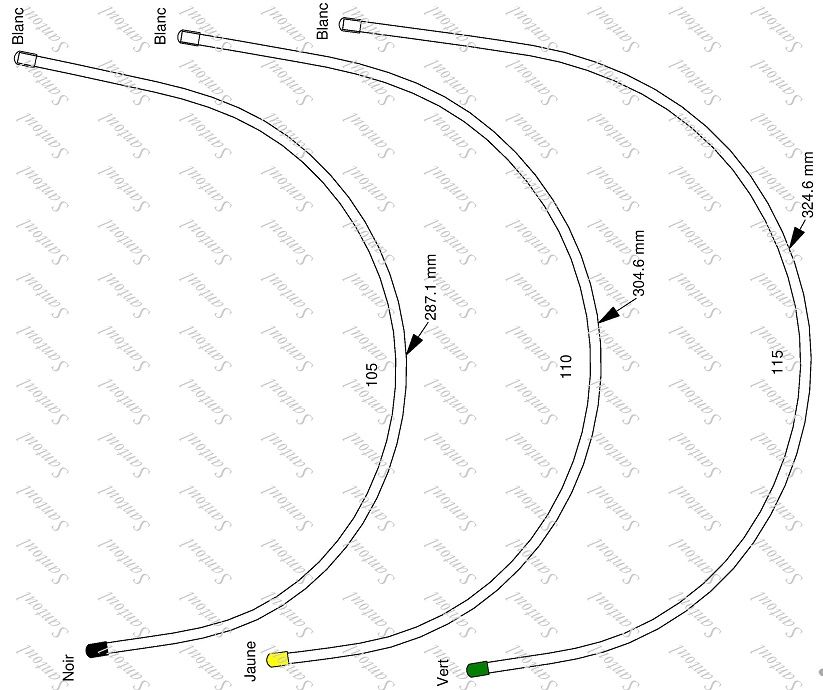 kostice TYP"N2"/T10 vel. 110