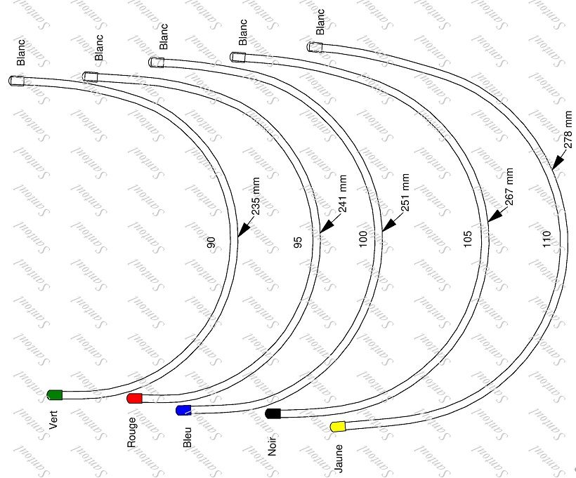 kostice TYP"N3"/T11 vel. 100
