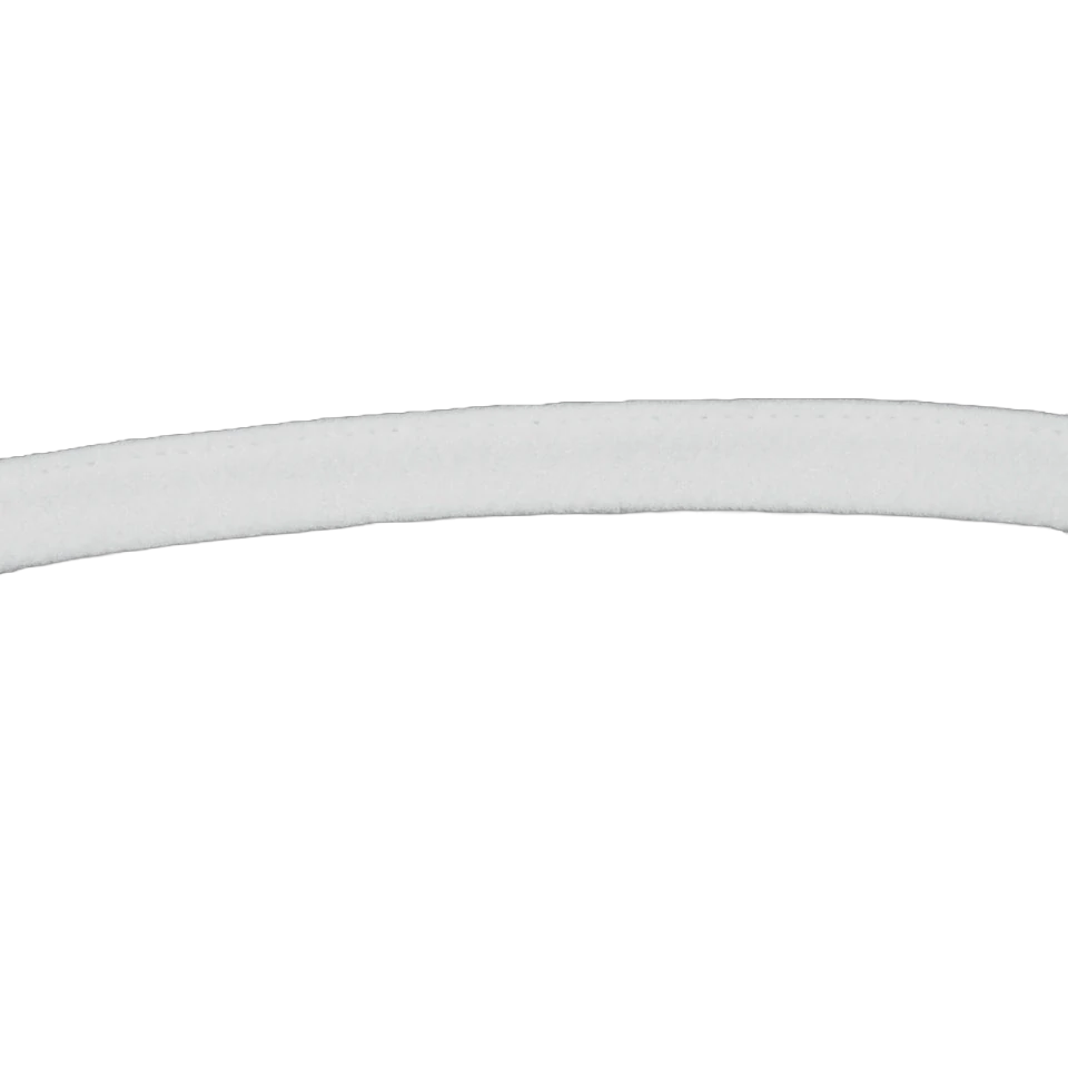 Tunýlek pro výrobu podprsenek š. 12 mm - bílý počesaný