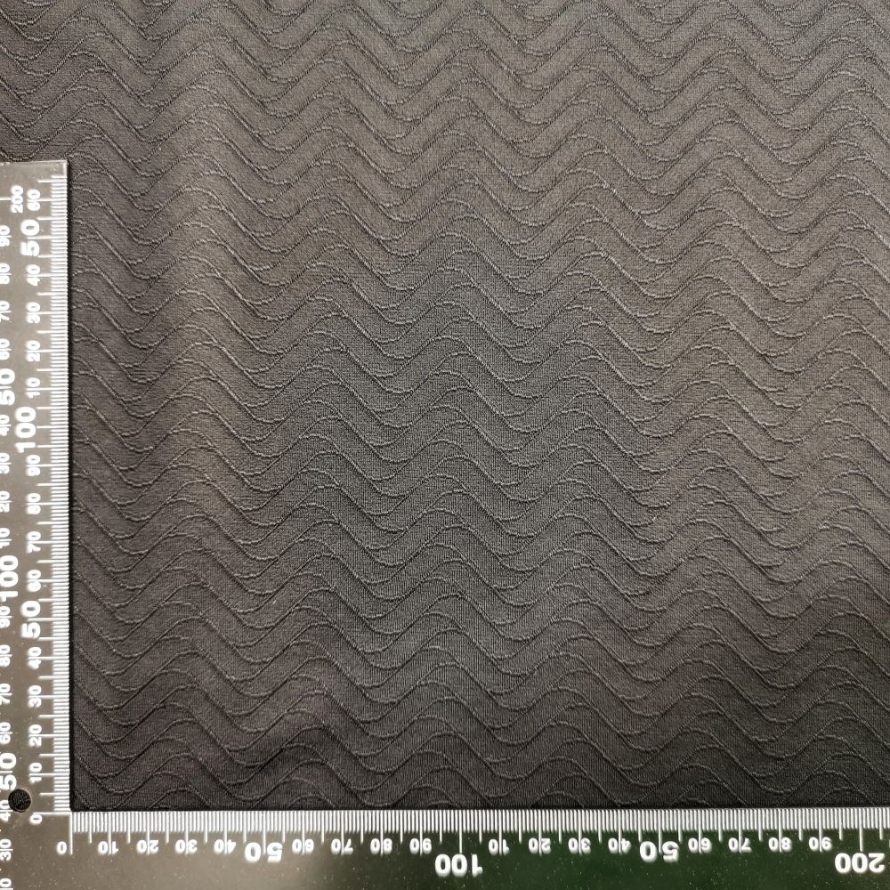 Elastický úplet 1067 černý