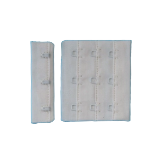 Zapínání prádlové H&E HS3358 (GO57S3x3) avorio (smetanové), šíře 57 mm