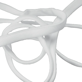 Tunýlek pro výrobu podprsenek š. 12 mm - bílý počesaný