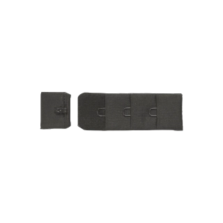 Zapínání prádlové H&E CC31-19 (3x1) černé, šíře 19 mm,