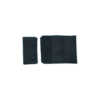 Zapínání prádlové H&E CC20-34 (2x2) černé, šíře 34 mm