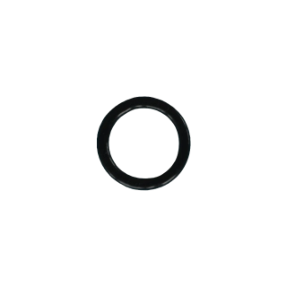 Kroužek kov., průvlek 8 mm, černý