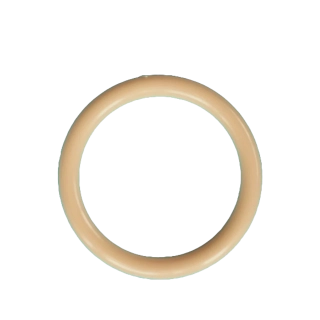 Kroužek plastový, průvlek 18 mm, skin-0096 (tělová