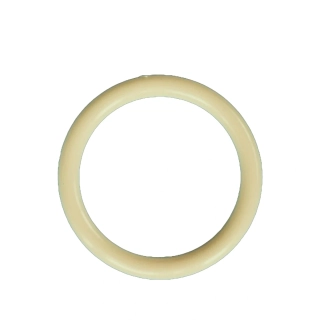 Kroužek plastový, průvlek 18 mm, natural-1159 (smetanová)