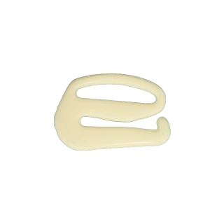 háček plastový 12 mm barva natural 803